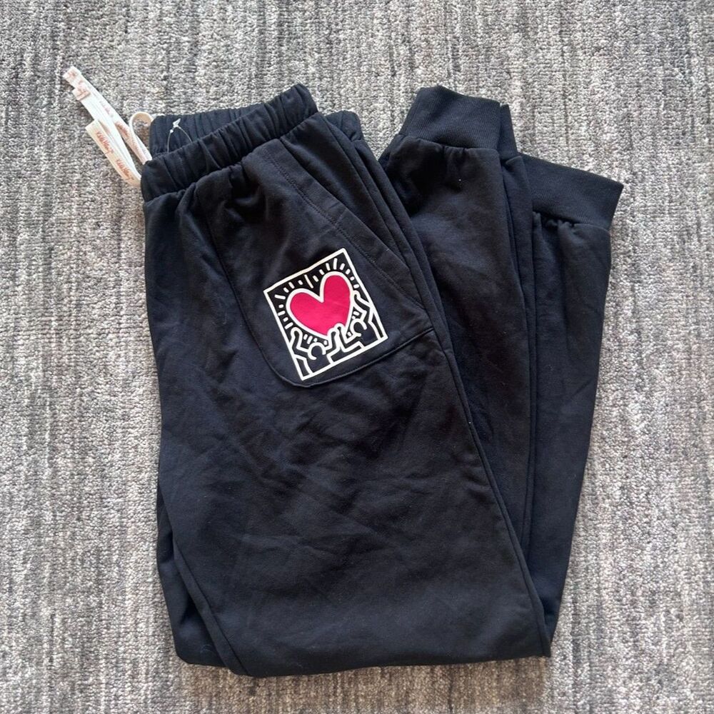 Keith Haring Sweatpants M NWOT